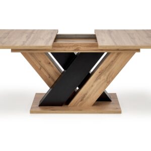 2010001194125_15 Pikendatav Söögilaud BRANTOR, wotan tamm / must