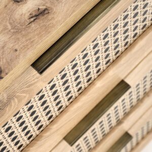 Kummut BORLENA KM-2, tamm / must