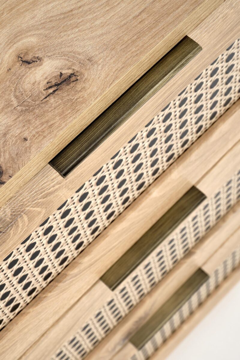 Kummut BORLENA KM-2, tamm / must