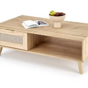 Kohvilaud BORLENA LAW-1, tamm / must