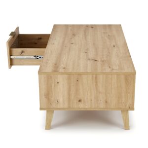 Kohvilaud BORLENA LAW-1, tamm / must