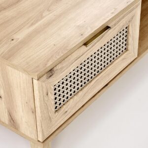 Kohvilaud BORLENA LAW-1, tamm / must