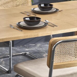 Söögilaud ELEFANT 2, naturaalne tamm