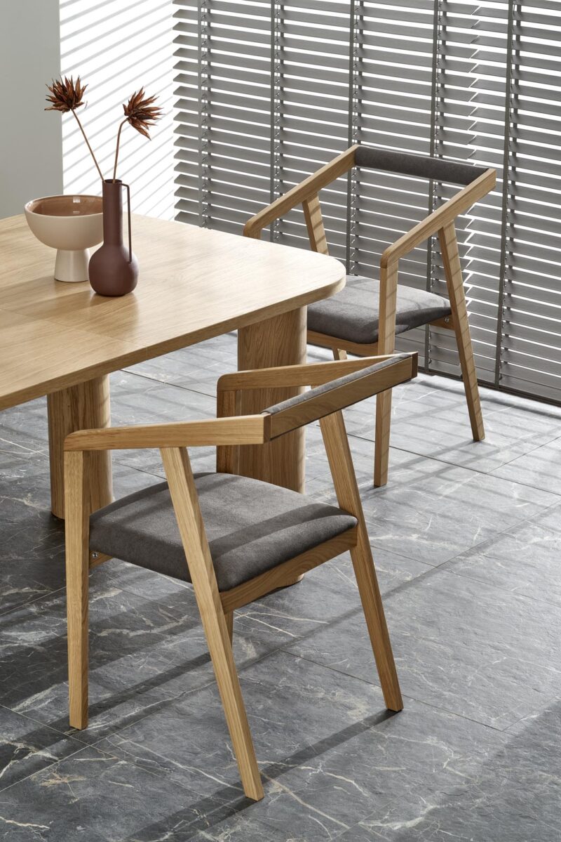 Söögilaud ELEFANT 2, naturaalne tamm