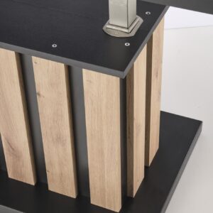 Kohvilaud BARLIA,  tamm / must