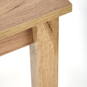 Pikendatav laud GINARO, naturaalne puit