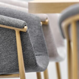 Pikendatav söögilaud PERONA, kuldne tamm / valge