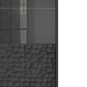 Vitriinkapp BULMOR W-1, must / kuldne