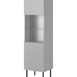 Vitriinkapp ASERION KM-1, hall / must