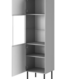 Vitriinkapp ASERION KM-1, hall / must