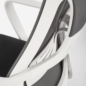 Kontoritool VALDEN 2, hall / must