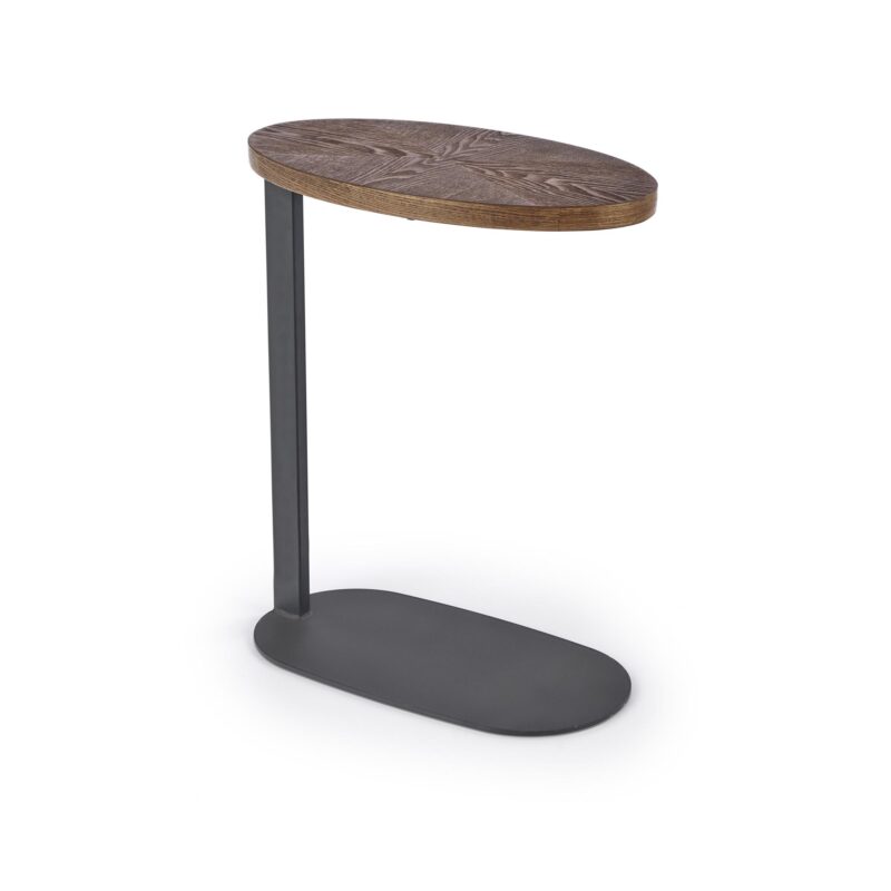 Kohvilaud DELPHI, pähkel / must