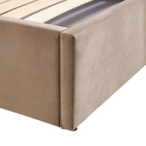 Voodi PALAZ 160, beež / kuld