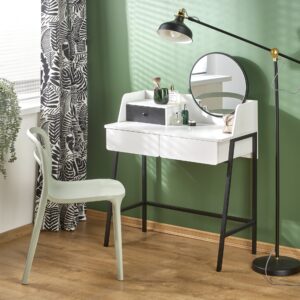 Meigilaud AGNORA, valge / must