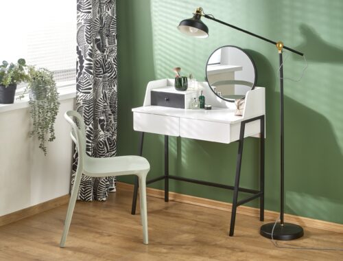 Meigilaud AGNORA, valge / must