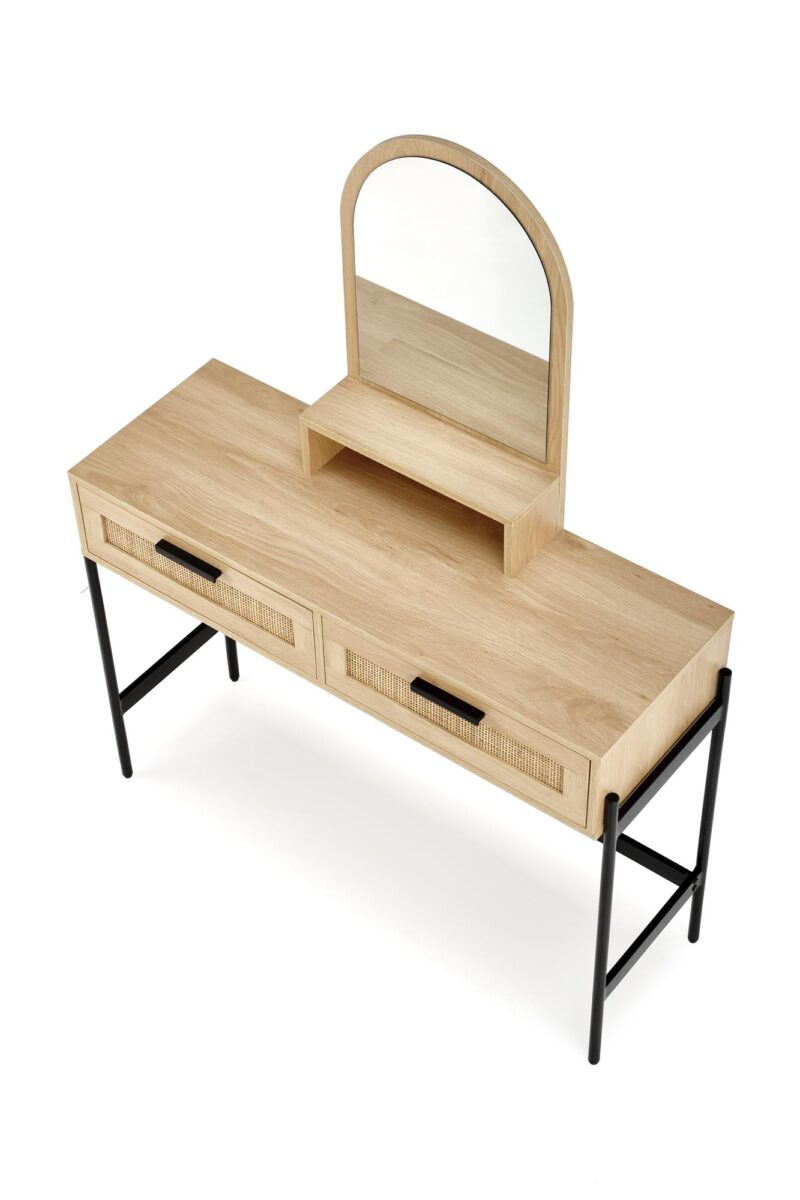 Meigilaud CALANTO, naturaalne / must