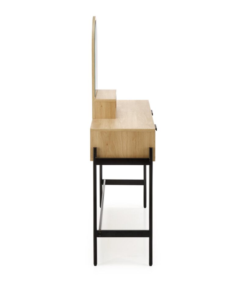 Meigilaud CALANTO, naturaalne / must