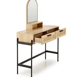 Meigilaud CALANTO, naturaalne / must