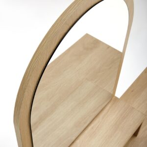 Meigilaud CALANTO, naturaalne / must