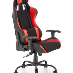 Kontoritool DRAKE, punane / must