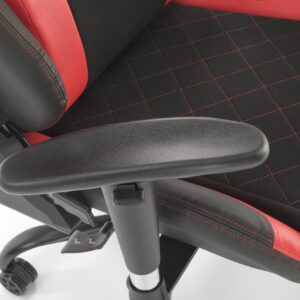 Kontoritool DRAKE, punane / must