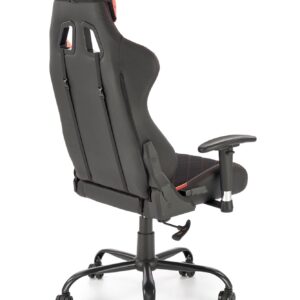 Kontoritool DRAKE, punane / must