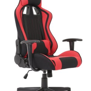 Kontoritool CALTESSA, punane / must