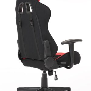 Kontoritool CALTESSA, punane / must