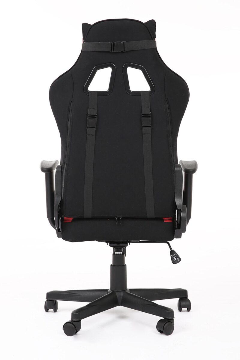 Kontoritool CALTESSA, punane / must