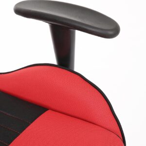 Kontoritool CALTESSA, punane / must