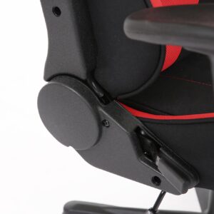 Kontoritool CALTESSA, punane / must