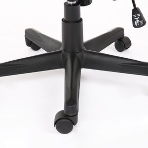 Kontoritool CALTESSA, punane / must