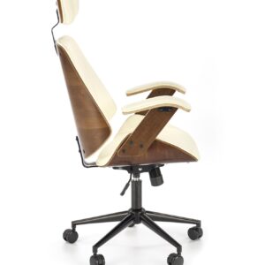 Kontoritool  IGNEL, pähklipuu / kreemjas