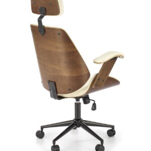 Kontoritool  IGNEL, pähklipuu / kreemjas