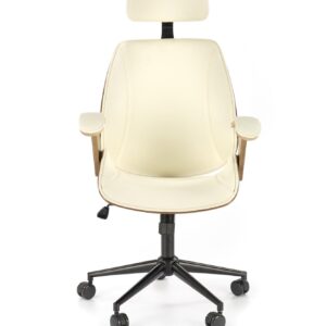 Kontoritool  IGNEL, pähklipuu / kreemjas