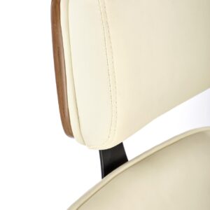 Kontoritool  IGNEL, pähklipuu / kreemjas