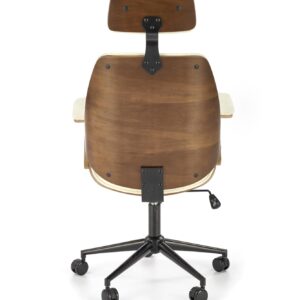 Kontoritool  IGNEL, pähklipuu / kreemjas