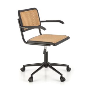 Kontoritool INCAS, pruun / must