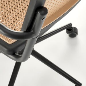 Kontoritool INCAS, pruun / must