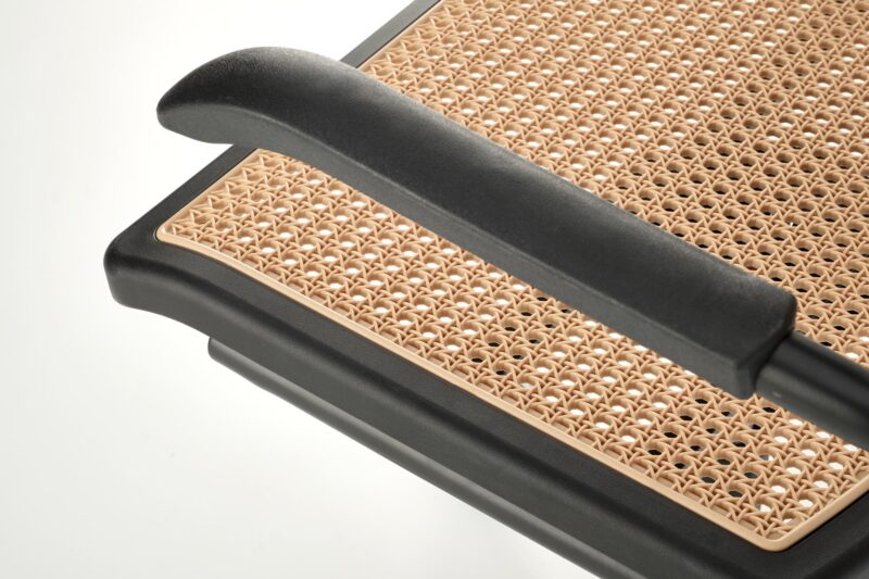 Kontoritool INCAS, pruun / must