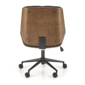 Kontoritool GAVIN, pähkel / must