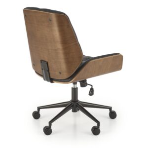 Kontoritool GAVIN, pähkel / must