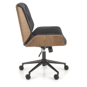 Kontoritool GAVIN, pähkel / must