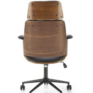 Kontoritool WEBER, pähklipuu / must