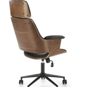 Kontoritool WEBER, pähklipuu / must