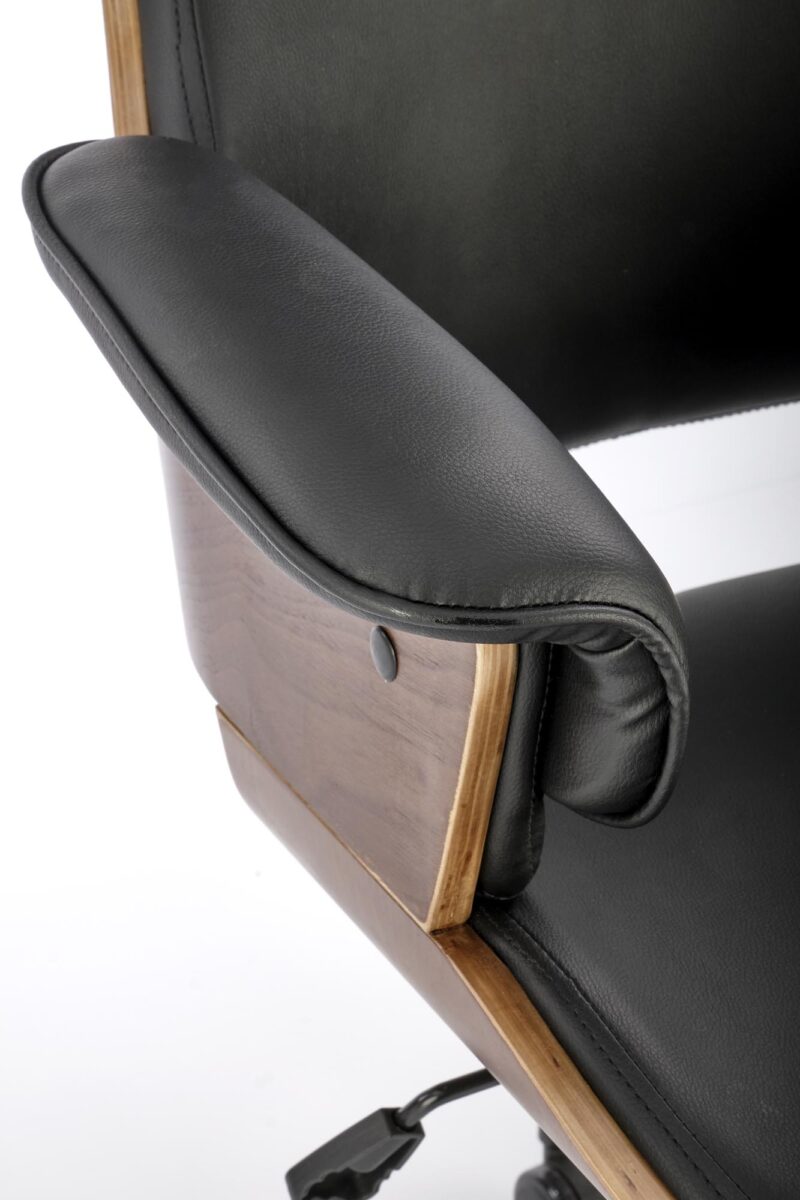 Kontoritool WEBER, pähklipuu / must