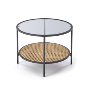 Kohvilaud DAKOTA, suitsune / naturaalne