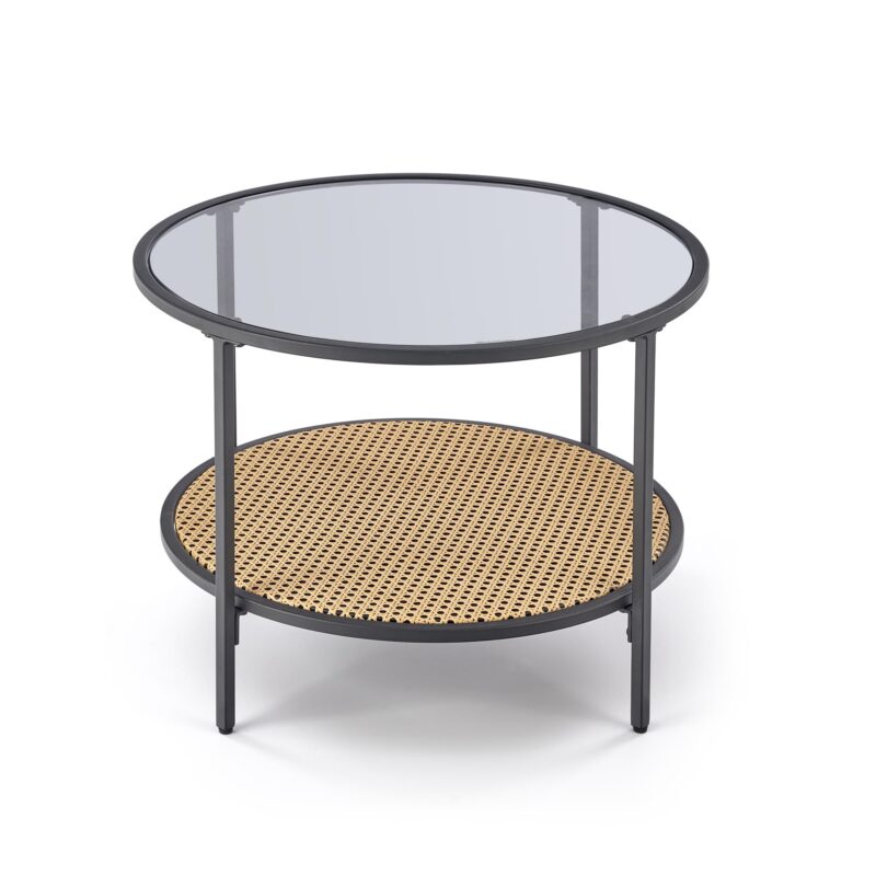 Kohvilaud DAKOTA, suitsune / naturaalne