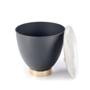 Kohvilaud CALVIA marmor / hall / kuld