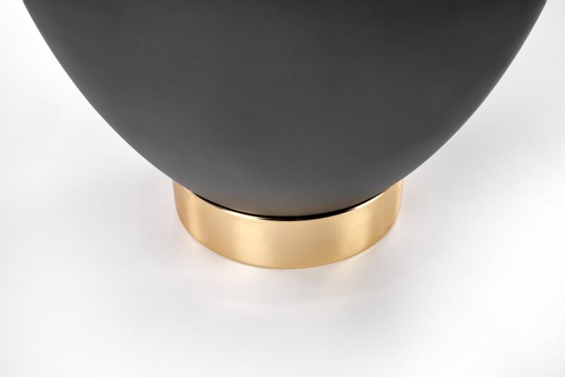 Kohvilaud CALVICA marmor / hall / kuldne